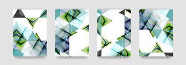 En az vektör arka plan küme kapsıyor