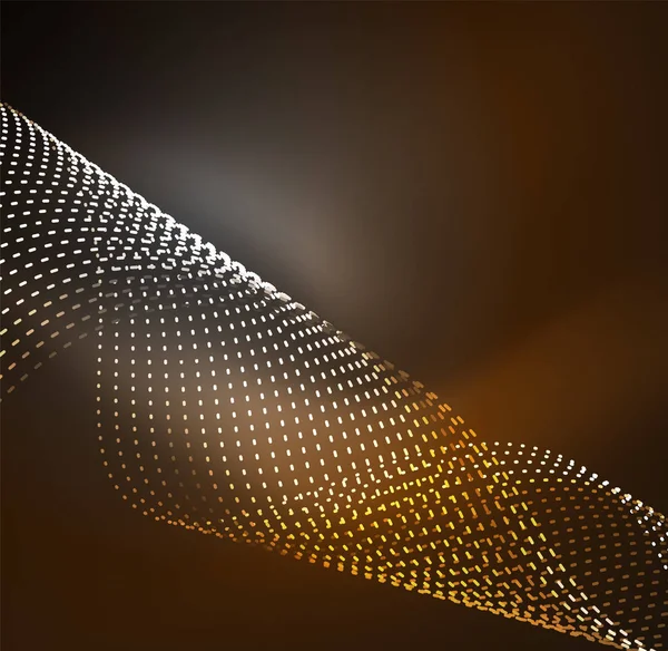 Vektör dalga parçacıklar arka plan