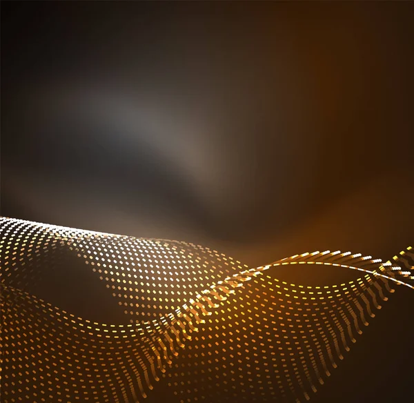 Vektör dalga parçacıklar arka plan