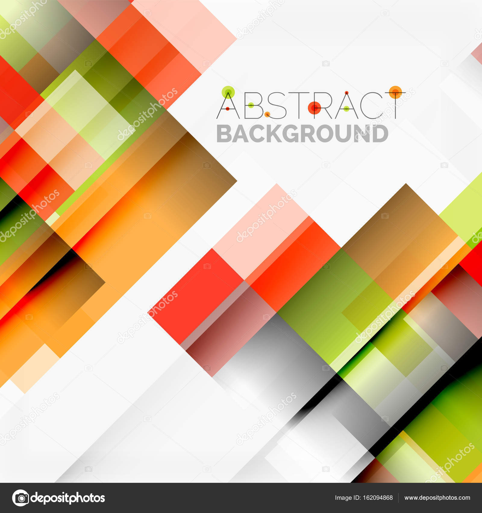 Abstract Blocks Template Design Background Simple Geometric Shapes On
