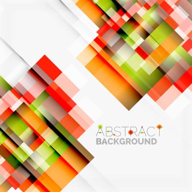 Soyut engeller şablon tasarım arka plan, beyaz, basit geometrik şekiller düz çizgiler ve dikdörtgenler