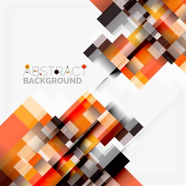 Soyut engeller şablon tasarım arka plan, beyaz, basit geometrik şekiller düz çizgiler ve dikdörtgenler