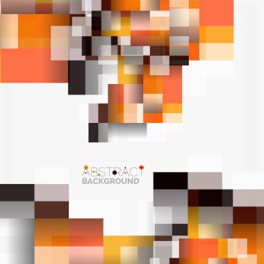 Soyut engeller şablon tasarım arka plan, beyaz, basit geometrik şekiller düz çizgiler ve dikdörtgenler