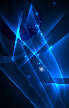 Vektör Kutup ışıkları kavramı arka plan