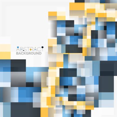 Soyut engeller şablon tasarım arka plan, beyaz, basit geometrik şekiller düz çizgiler ve dikdörtgenler