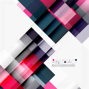 Soyut engeller şablon tasarım arka plan, beyaz, basit geometrik şekiller düz çizgiler ve dikdörtgenler