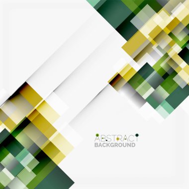 Soyut engeller şablon tasarım arka plan, beyaz, basit geometrik şekiller düz çizgiler ve dikdörtgenler