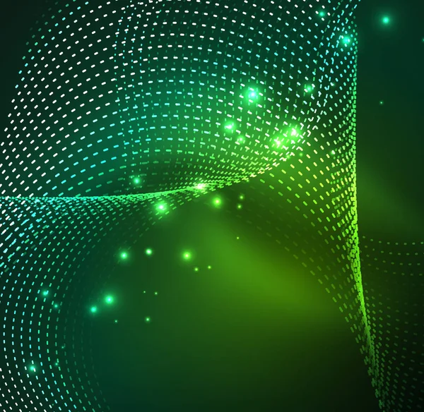 Vektör dalga parçacıklar arka plan