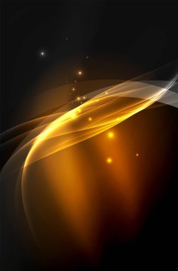 Parlayan dalga vektör, duman