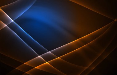 Vektör Kutup ışıkları kavramı arka plan