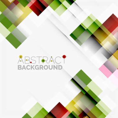 Soyut engeller şablon tasarım arka plan, beyaz, basit geometrik şekiller düz çizgiler ve dikdörtgenler