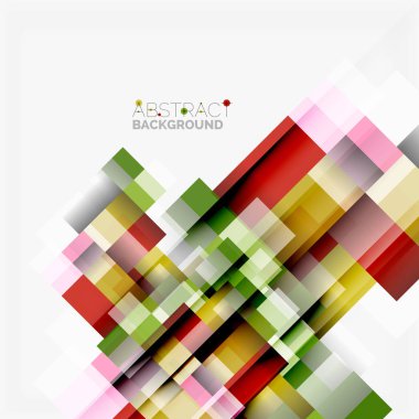 Soyut engeller şablon tasarım arka plan, beyaz, basit geometrik şekiller düz çizgiler ve dikdörtgenler