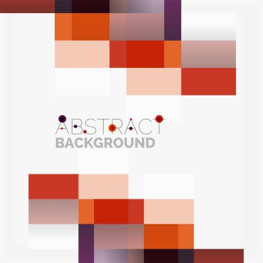 Soyut engeller şablon tasarım arka plan, beyaz, basit geometrik şekiller düz çizgiler ve dikdörtgenler