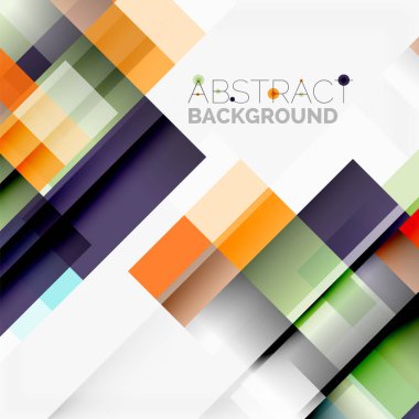 Soyut engeller şablon tasarım arka plan, beyaz, basit geometrik şekiller düz çizgiler ve dikdörtgenler