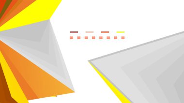 Modern üçgen sunu şablonu