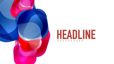 Modern geometrik sunum arka plan