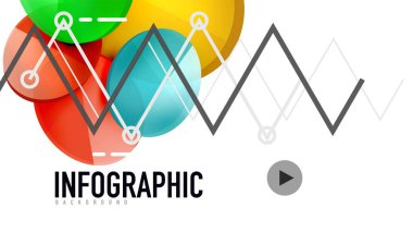 Modern geometrik sunum arka plan