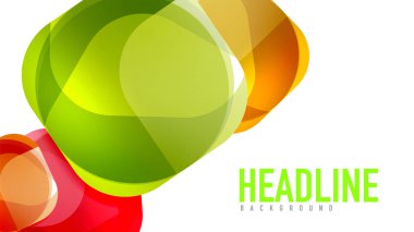 Modern geometrik sunum arka plan