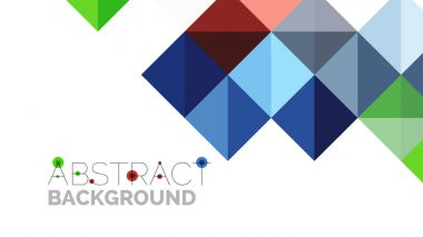 Modern geometrik sunum arka plan