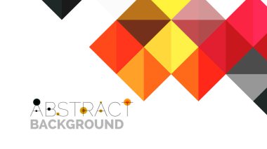 Modern geometrik sunum arka plan