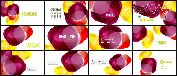 Modern geometrik sunum arka plan