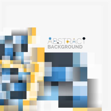 Soyut engeller şablon tasarım arka plan, beyaz, basit geometrik şekiller düz çizgiler ve dikdörtgenler