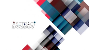 İş tanıtımı geometrik şablonu