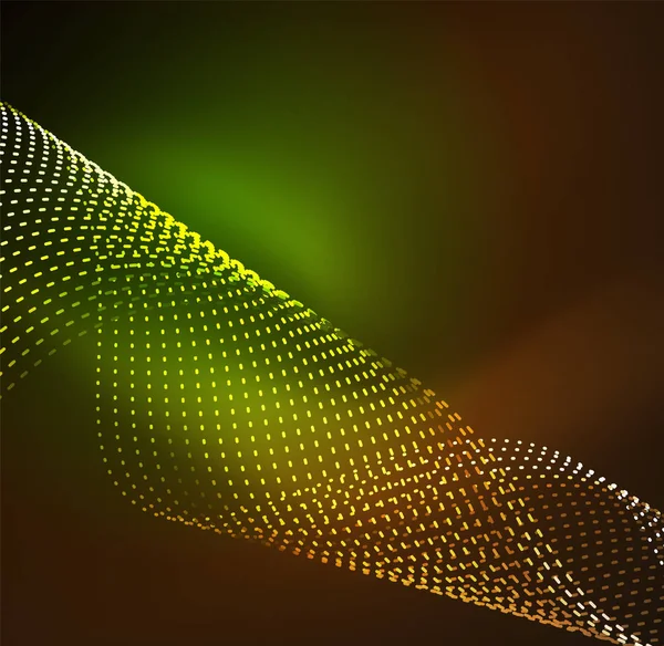 Vektör dalga parçacıklar arka plan