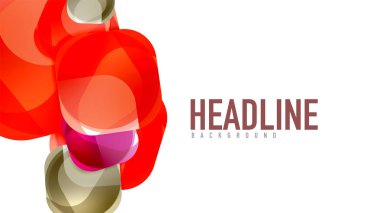 Modern geometrik sunum arka plan