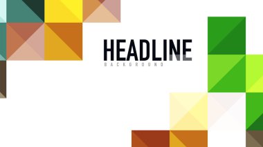 Modern geometrik sunum arka plan