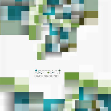 Soyut engeller şablon tasarım arka plan, beyaz, basit geometrik şekiller düz çizgiler ve dikdörtgenler