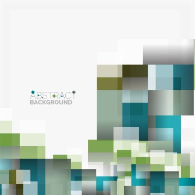 Soyut engeller şablon tasarım arka plan, beyaz, basit geometrik şekiller düz çizgiler ve dikdörtgenler