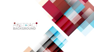 İş tanıtımı geometrik şablonu