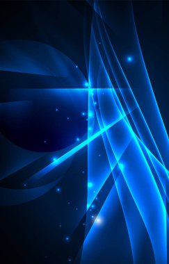 Vektör Kutup ışıkları kavramı arka plan