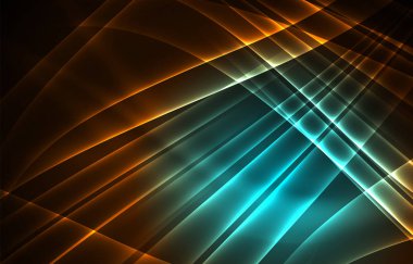 Vektör Kutup ışıkları kavramı arka plan