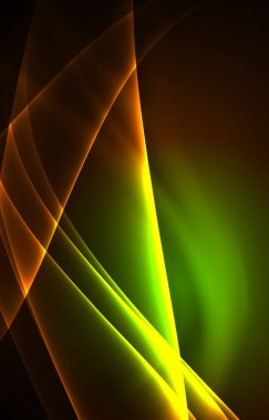 Vektör Kutup ışıkları kavramı arka plan