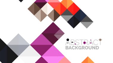 Modern geometrik sunum arka plan