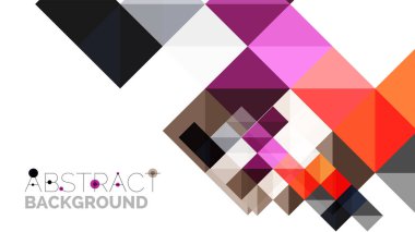 Modern geometrik sunum arka plan