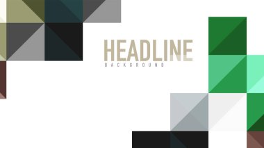 Modern geometrik sunum arka plan