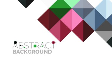 Modern geometrik sunum arka plan