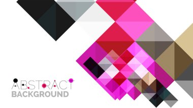 Modern geometrik sunum arka plan