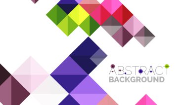 Modern geometrik sunum arka plan