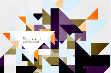 Üçgen desen tasarım arka plan