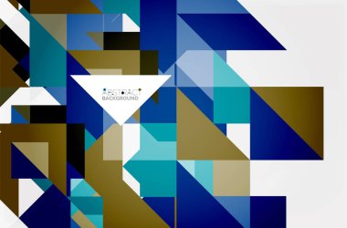 Üçgen desen tasarım arka plan