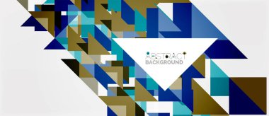 Üçgen desen tasarım arka plan