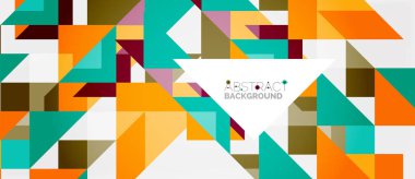 Üçgen desen tasarım arka plan