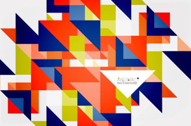 Üçgen desen tasarım arka plan