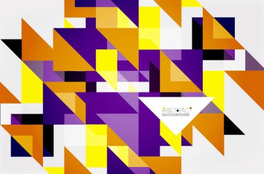 Üçgen desen tasarım arka plan