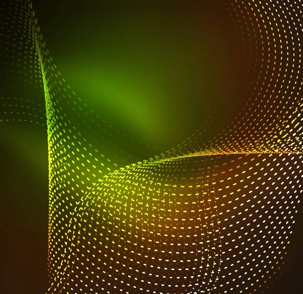 Vektör dalga parçacıklar arka plan