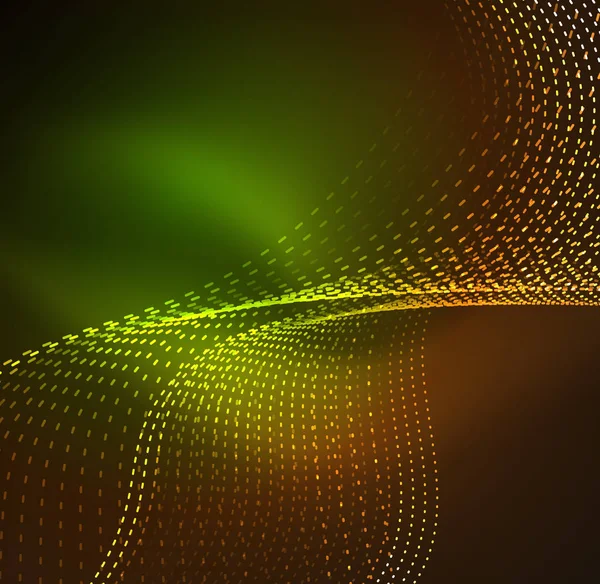 Vektör dalga parçacıklar arka plan